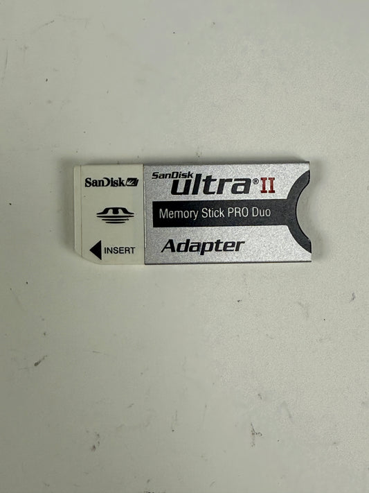 SanDisk Ultra II Memory Stick PRO Duo Adapter