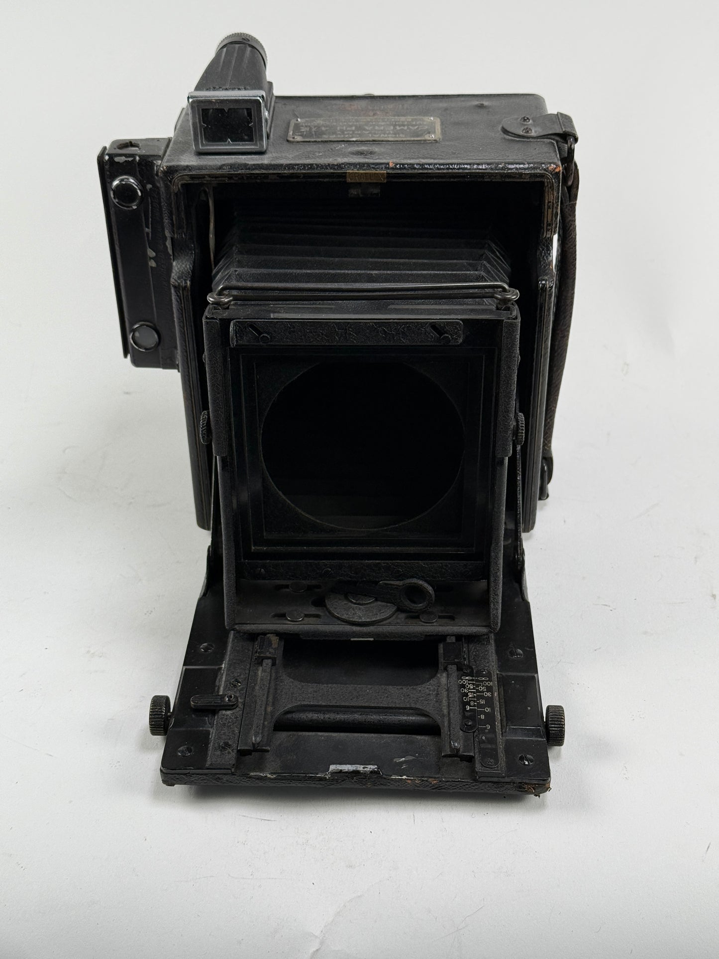 Graflex Speed Graphic 4x5 Kit Black Military signal corp PH-47E