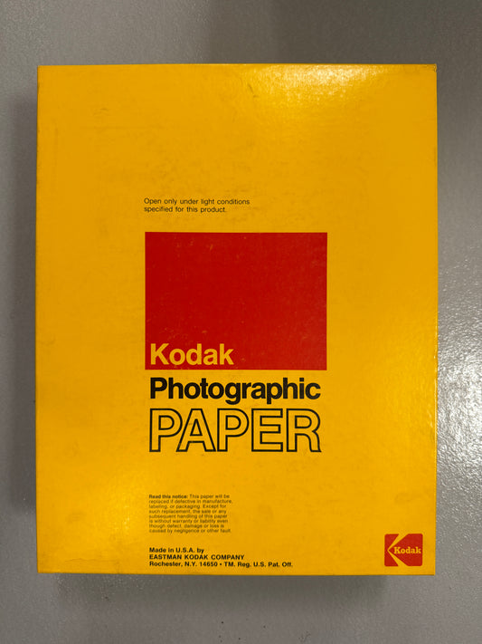 Kodak Kodabromide F2 B&W Paper - 11x14, 250 sheets, 1979 SEALED double weight