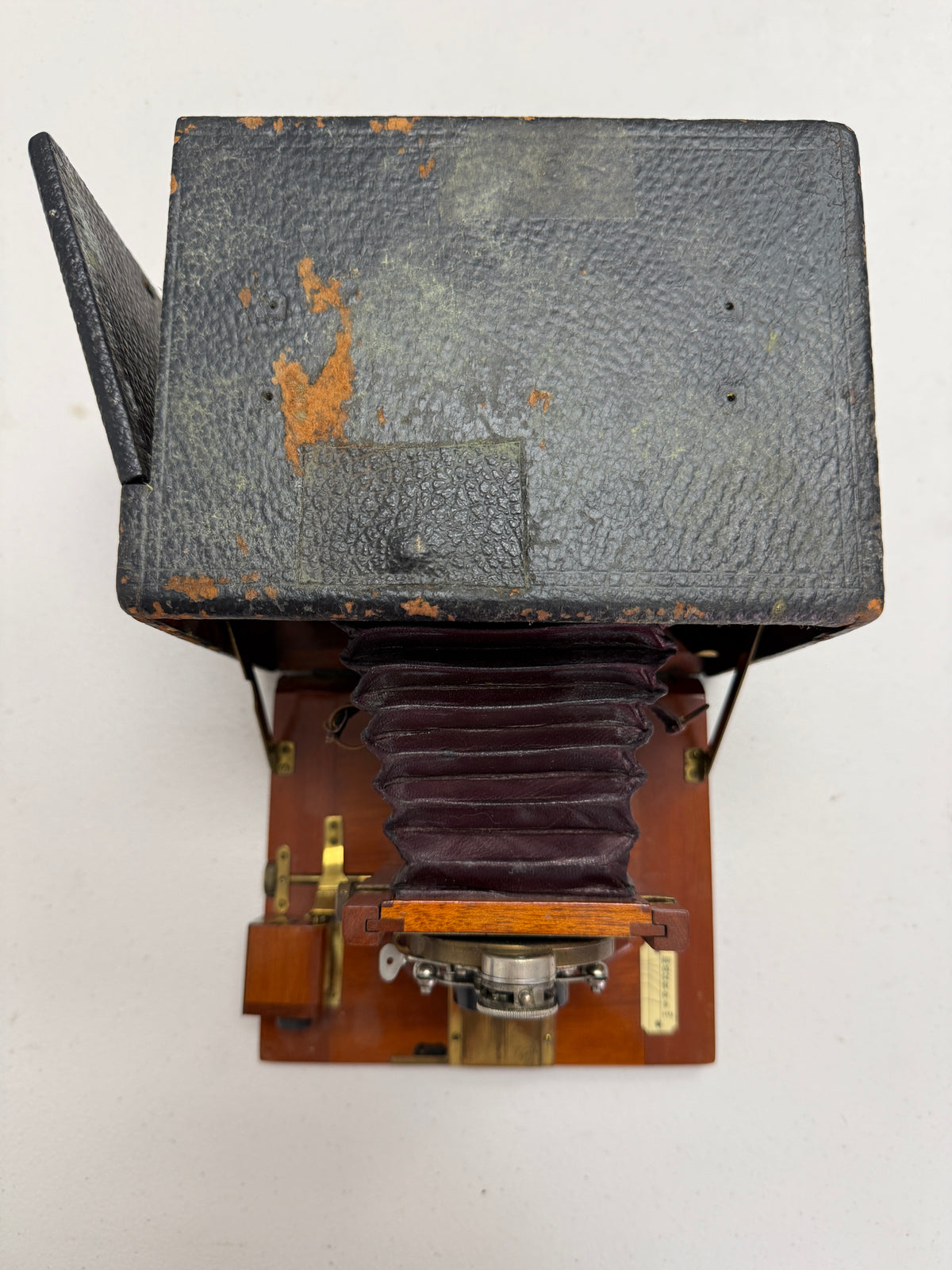 Rochester Camera Co. Poco A 4X5 Folding plate Camera wooden