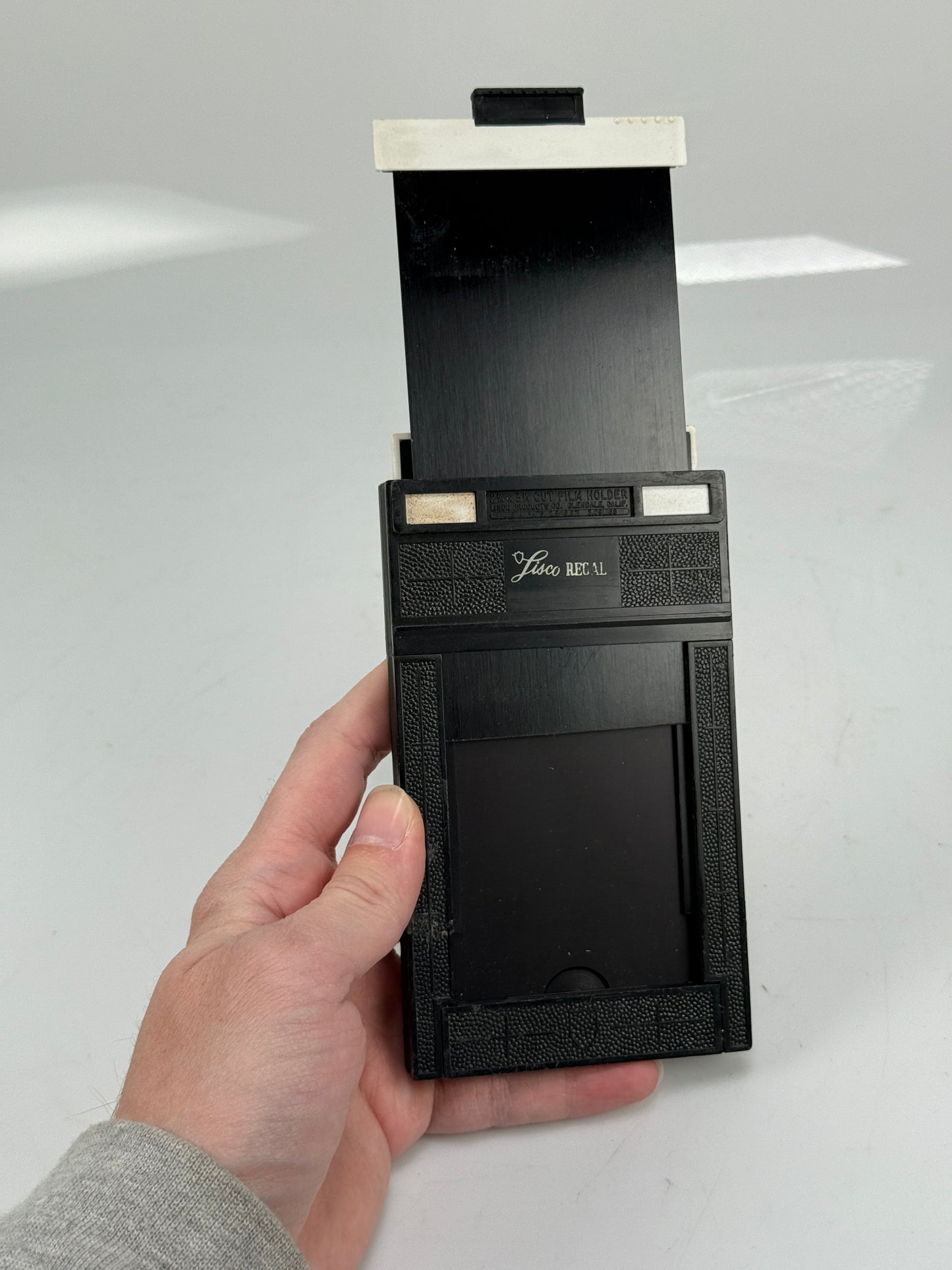 Lisco regal plastic 2 1/4 x 3 1/4 2x3 film holder