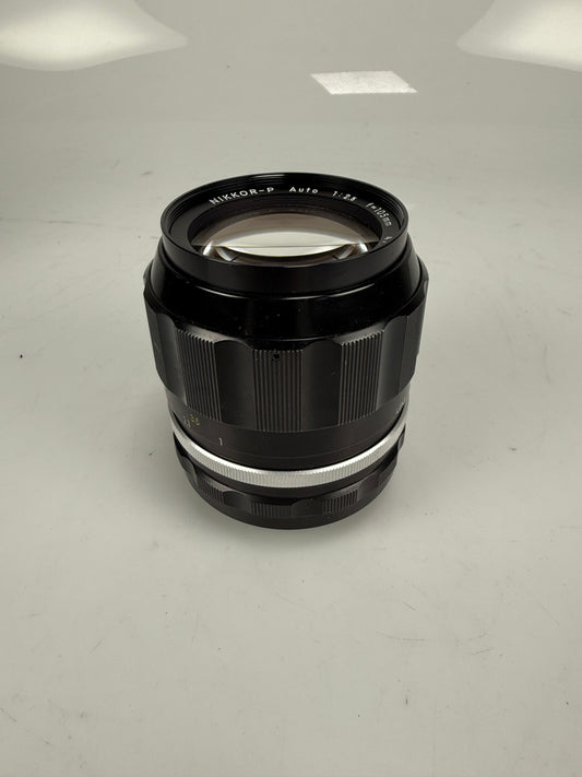 Nikon Nikkor P 105mm f2.5 Non Ai Prime Manual Focus Portrait Lens