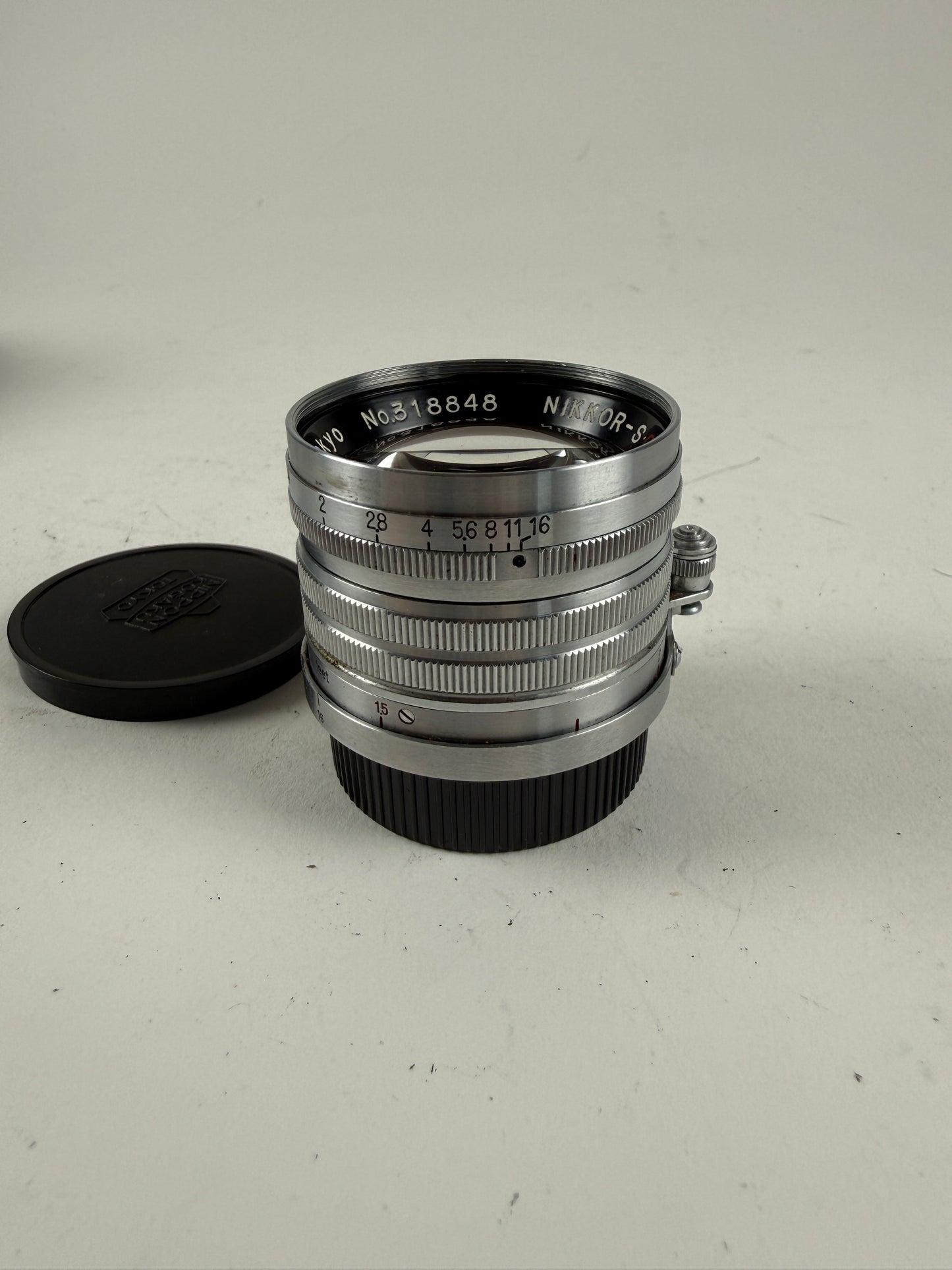 Nikon Nippon Kogaku Tokyo Nikkor-S.C 5cm 50mm f1.4 Lens, LTM L39 M39 Mount