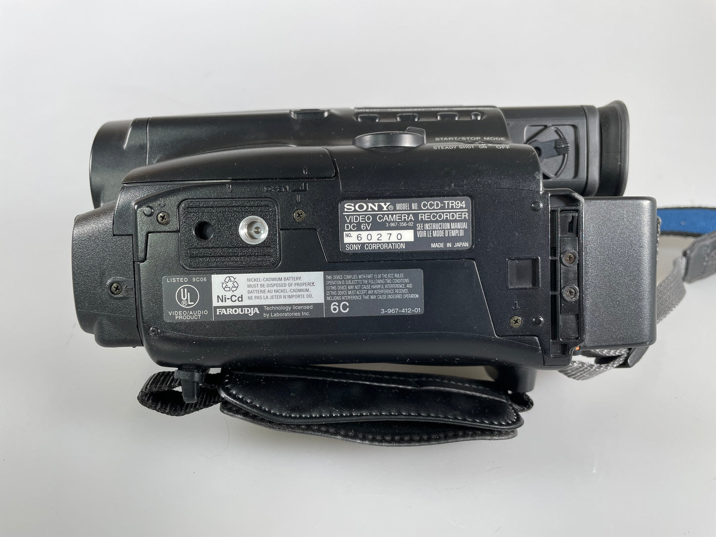Sony CCD-TR94 8mm Video8 camera Camcorder VCR Player Video Transfer