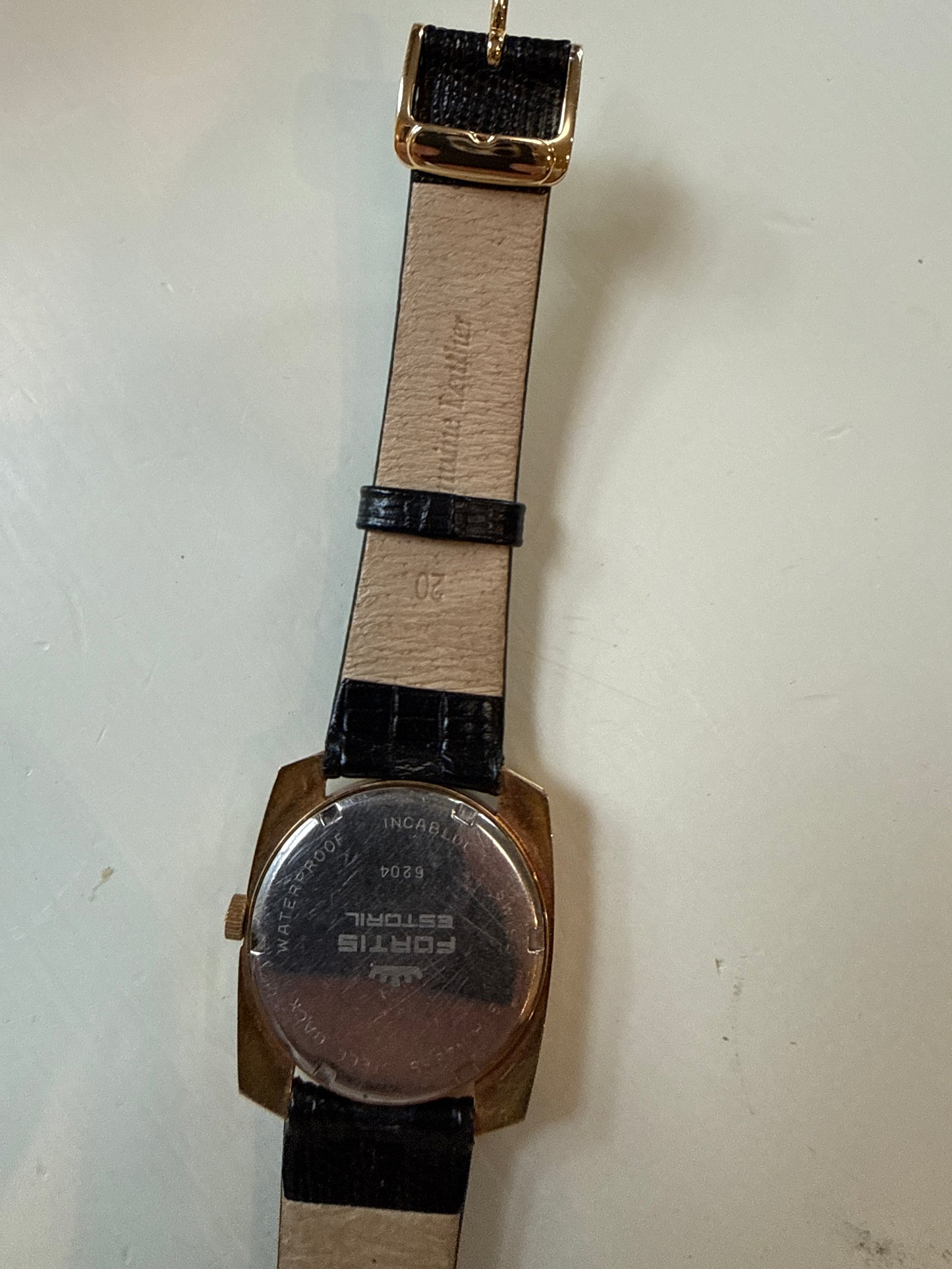 FORTIS ESTORIL 21 Jewel manual wind WRIST WATCH MEN’S DATE RARE