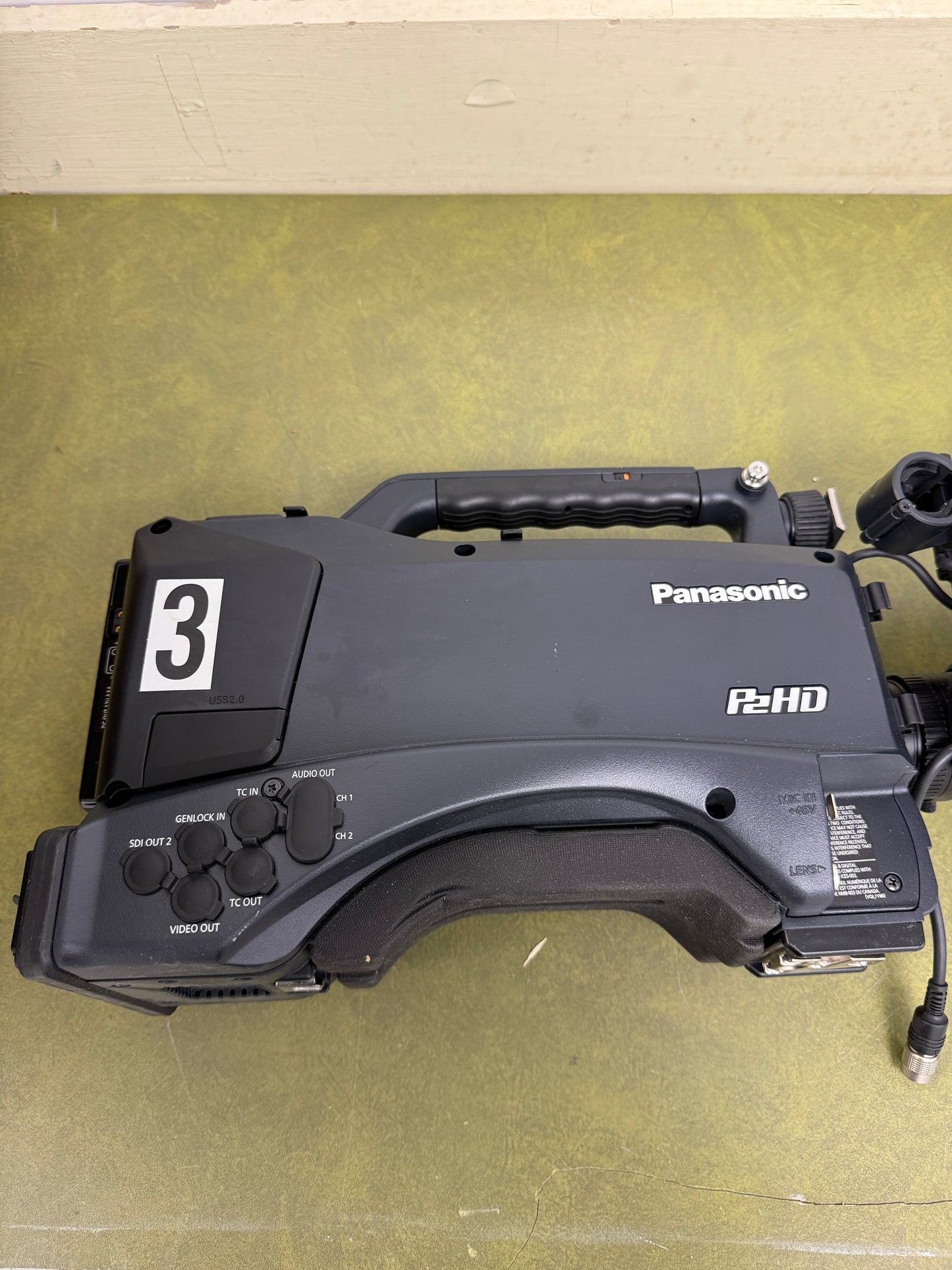 Panasonic AG-HPX370P P2 Camcorder with Fujinon T17X4.5BRM-L14 f1.6/5-77mm Lens