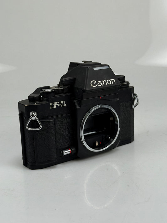 Canon NEW F-1 N 35mm SLR Film Camera black Body AE Finder