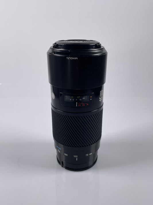 Minolta 70-210mm f4 AF "Beercan" Zoom Lens for Minolta Maxxum Sony A Mount DSLR