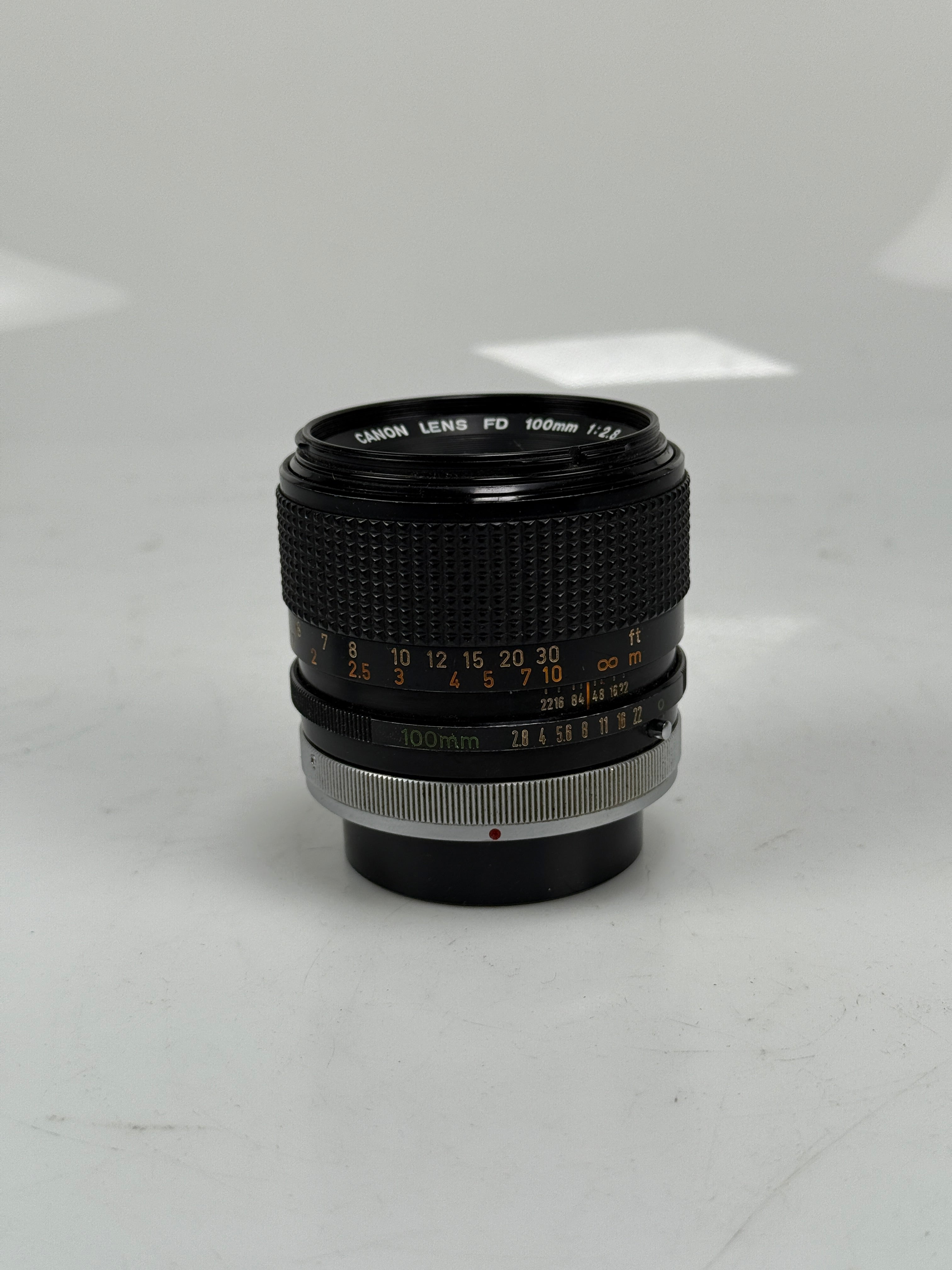 Canon FD 100mm f2.8 S.S.C. BL Lens SSC Canon FD 100mm f2.8 S.S.C. BL Lens SSC