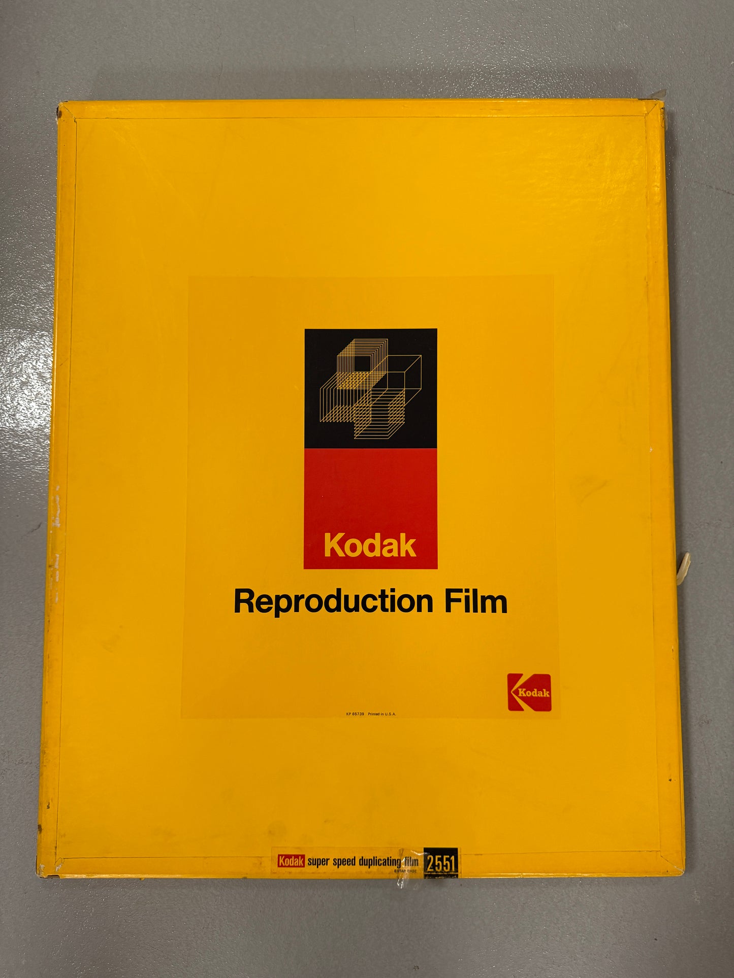 Expired 16x20 RARE KODAK high speed duplicating Large Format Film 50 Sheets 2551