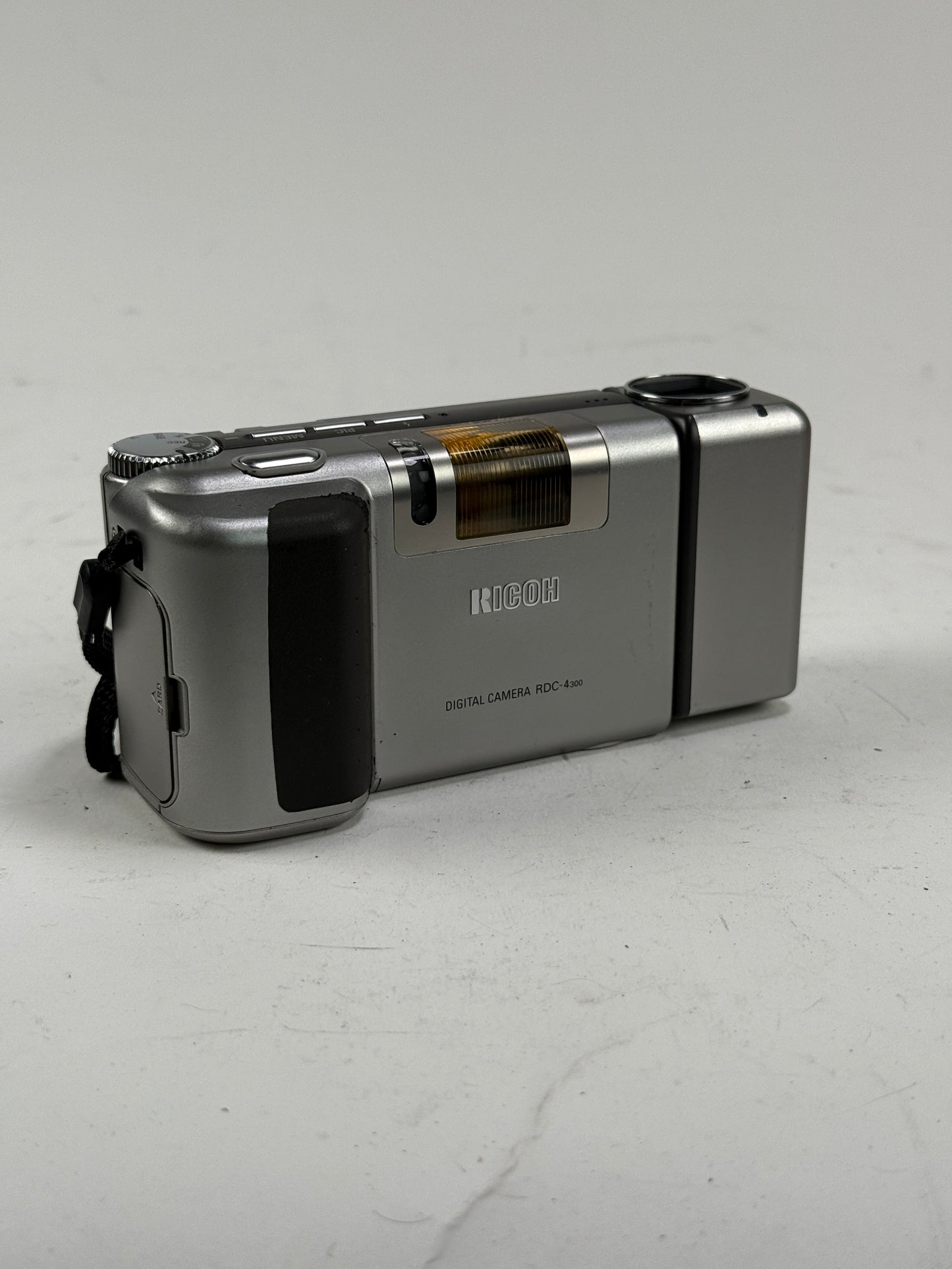 Ricoh RDC-4300 Digital Camera Silver Rotating Lens - TESTED WORKING w/ memory card