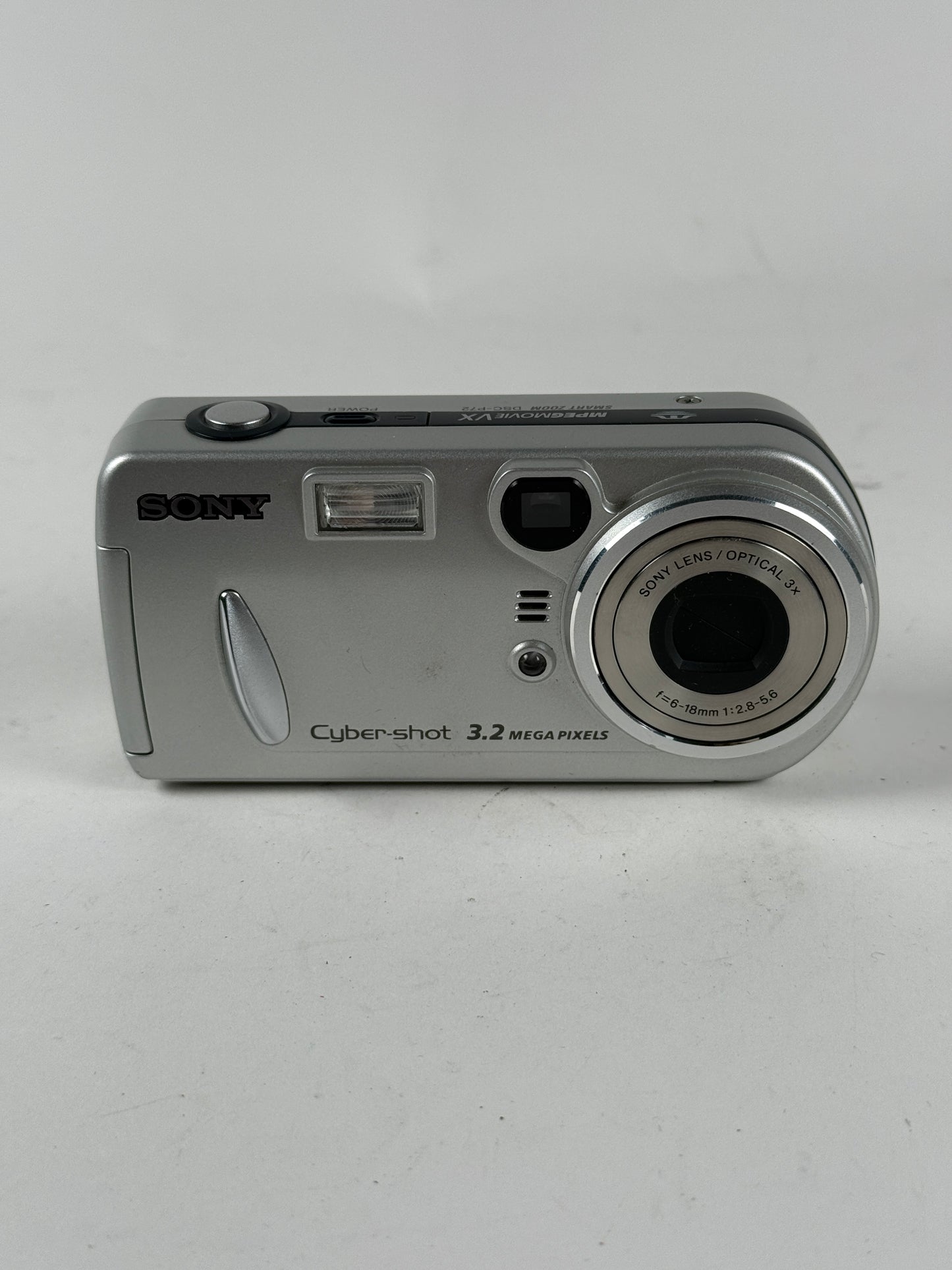 Sony Cyber-shot DSC-P72 3.2MP Digital Camera - Silver