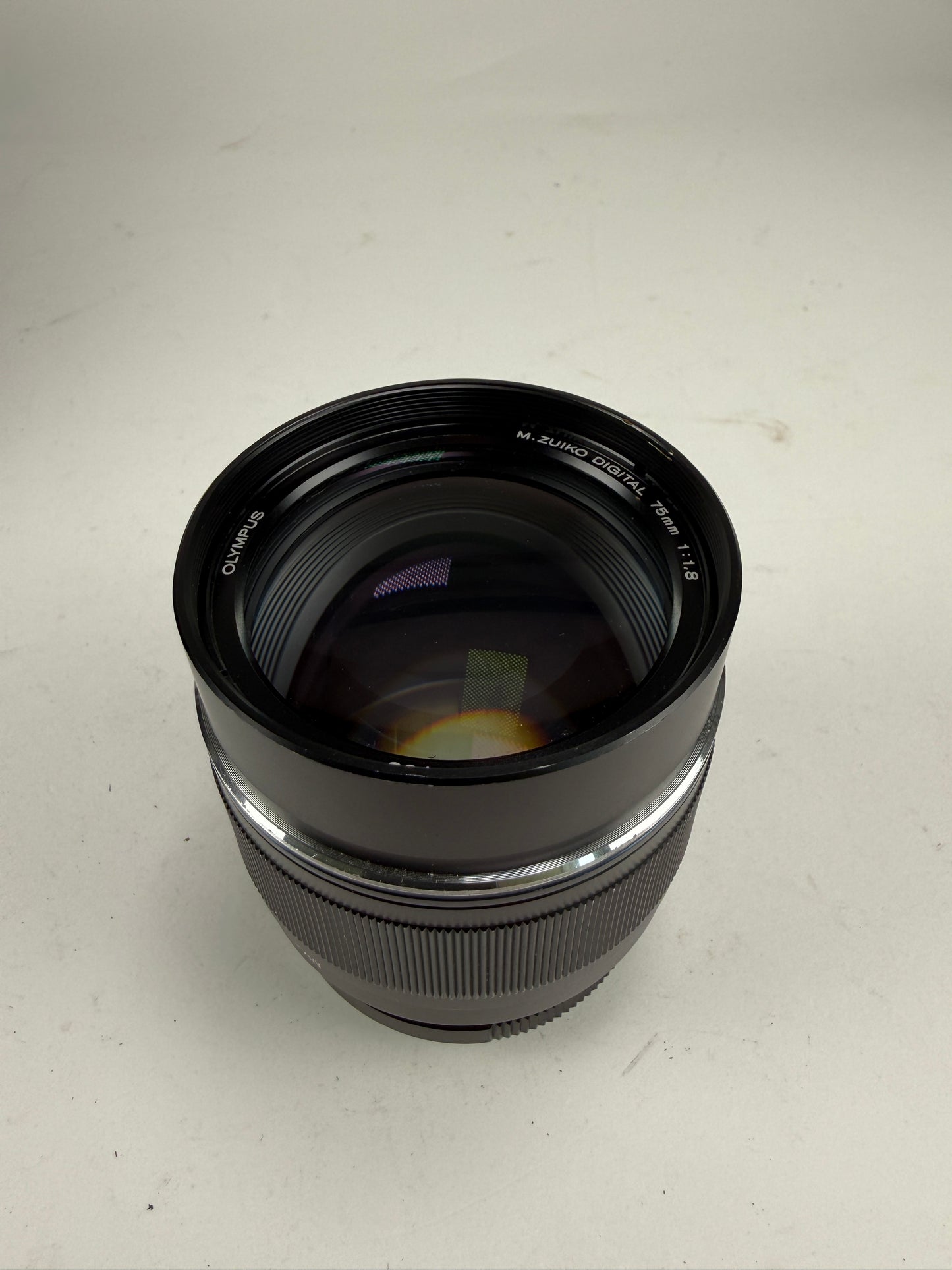Olympus 75mm F1.8 M.Zuiko ED MSC black Autofocus Lens EP