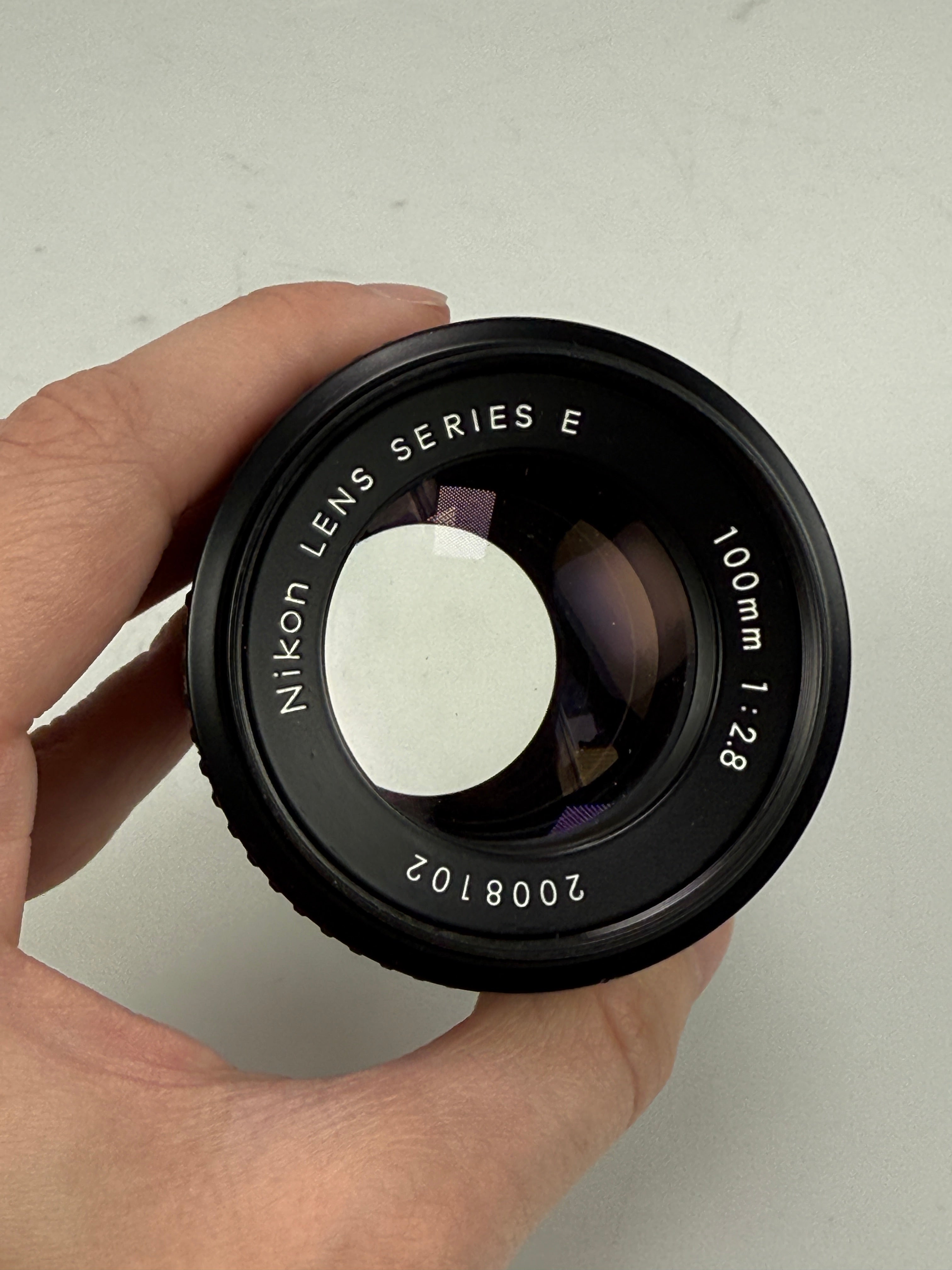 Nikon Nikkor AI-S 100mm f2.8 Series E Lens 100/2.8 AIS – Cardinal