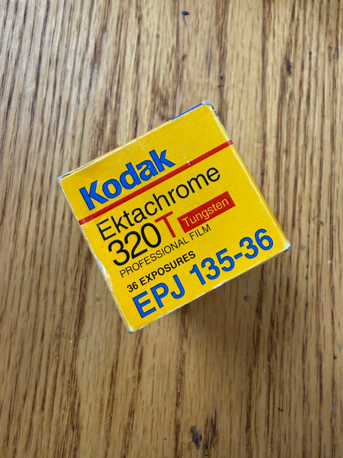 Kodak Ektachrome 360T Tungsten ISO 35mm Slide Film 1 Roll 36 Exposures