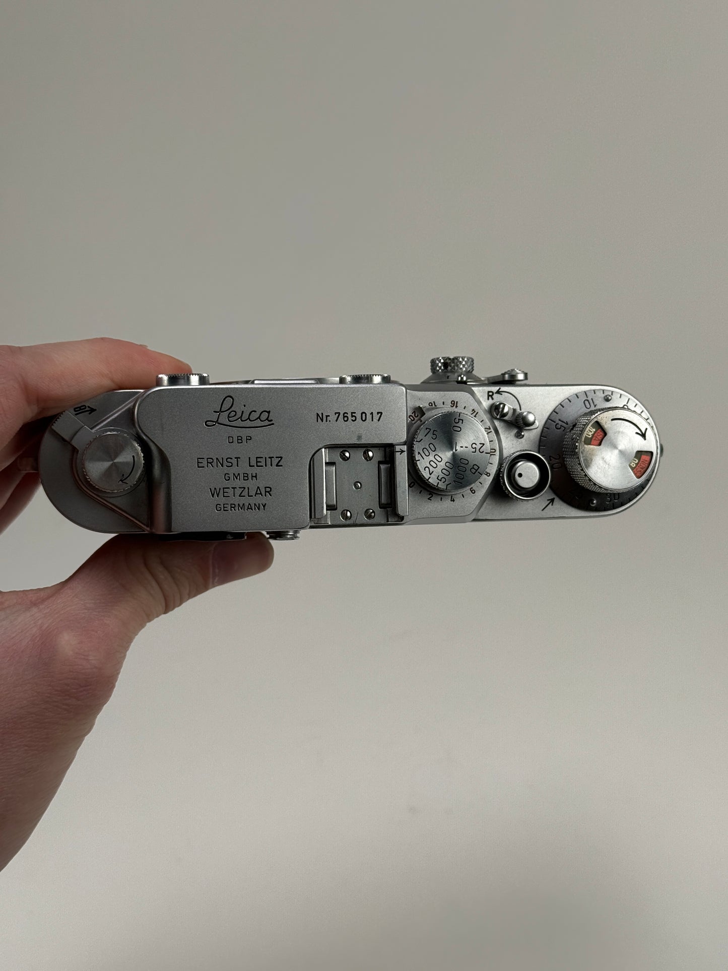 Leica IIIF red Dial RD Rangefinder 35mm Film Camera SELF TIMER RD Red Dial LATE