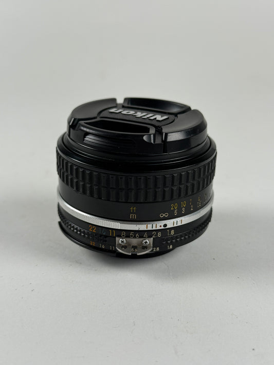Nikon Nikkor Ais 50mm f1.8 Lens Prime SLR