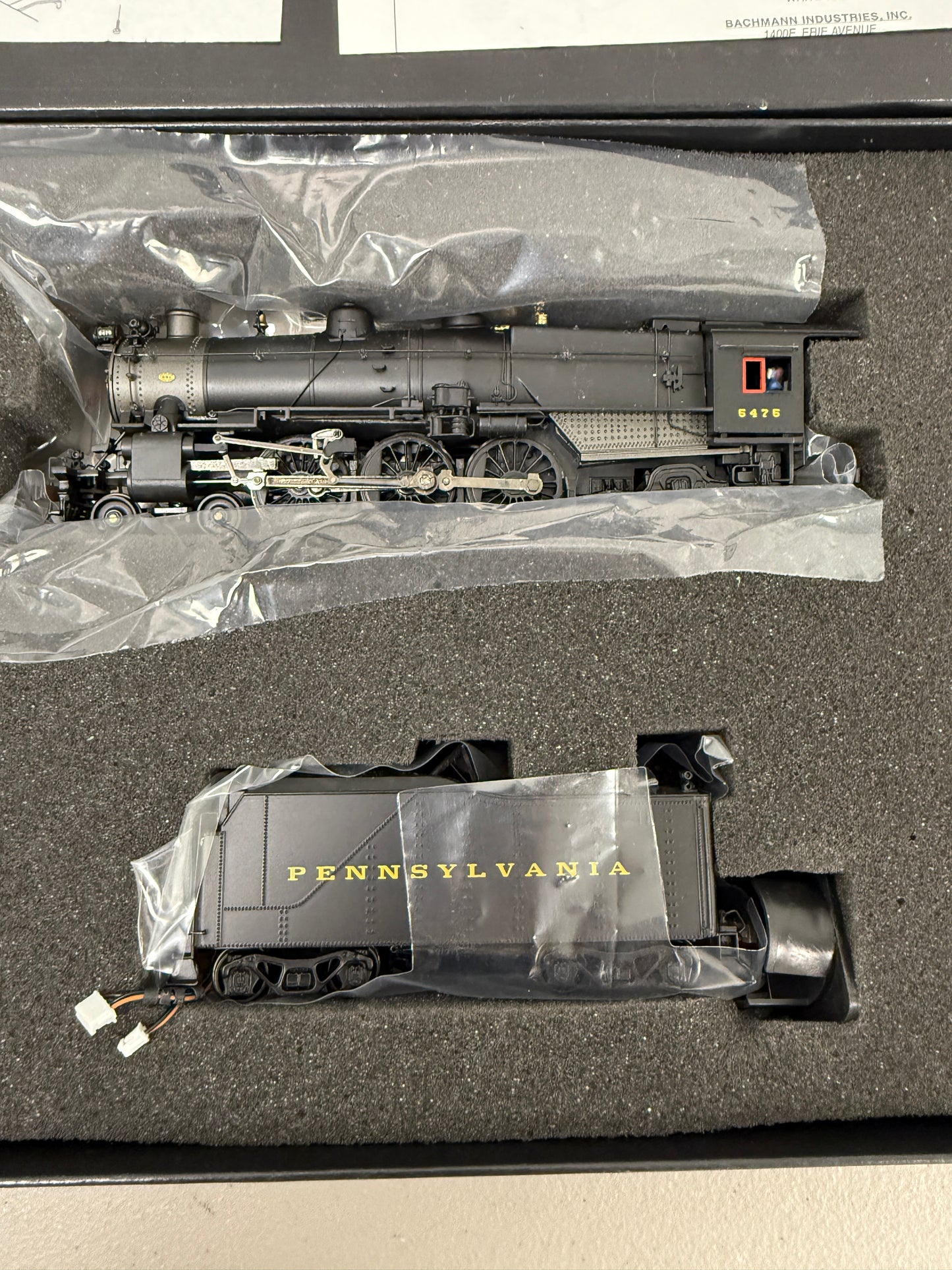 Bachmann Spectrum 84114 HO Scale K4 4-6-2 Pacific LocomotivePennsylvania 6476