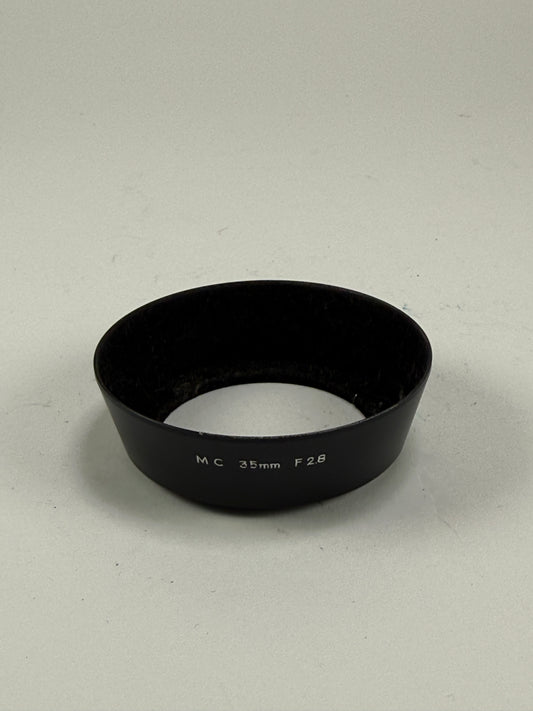 Minolta Metal Screw-In Lens Hood Shade for 35mm f2.8 MC Lens