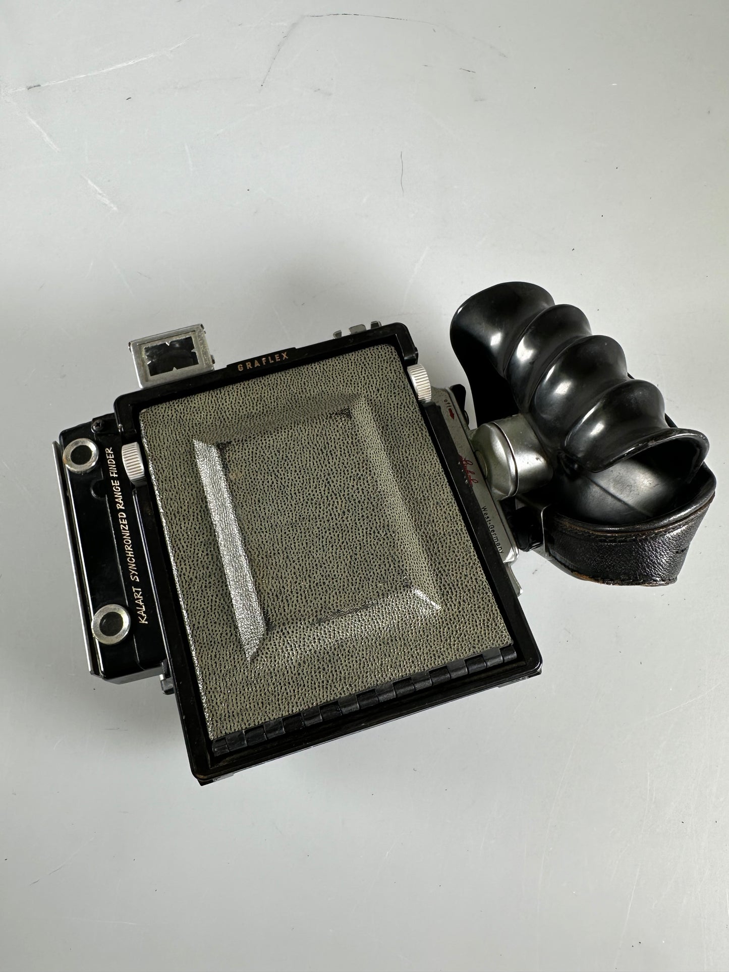 Graflex Century Graphic Baby 2x3 2 1/4 x 3 1/4 Kit with Xenotar 80mm f2.8 lens