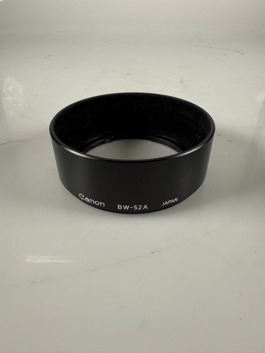 Canon BW-52A lens hood shade