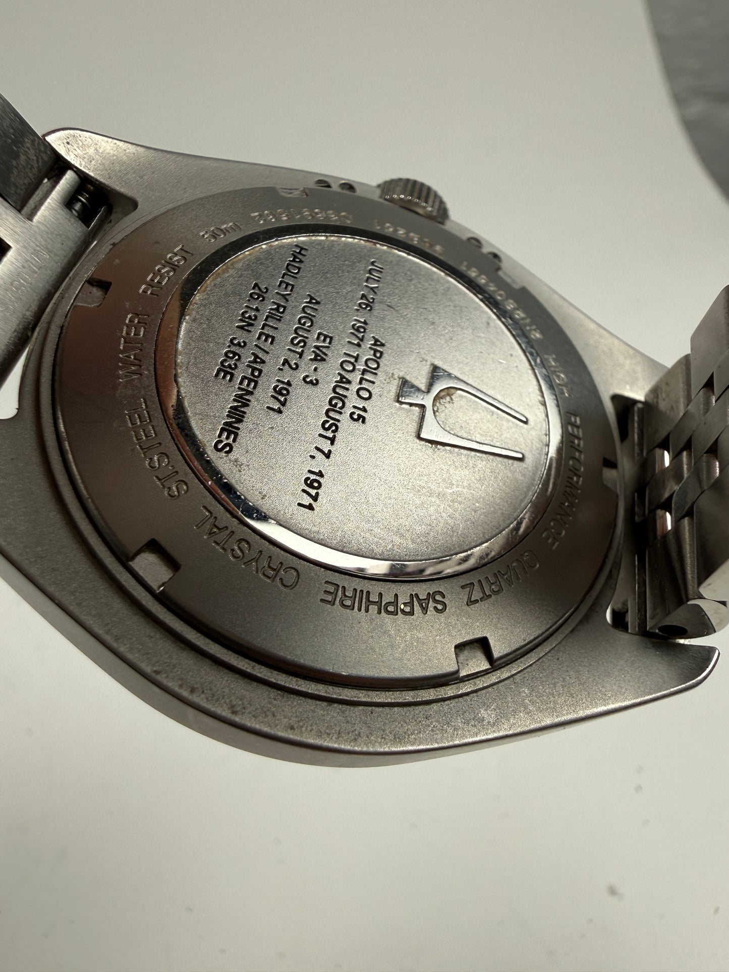 Bulova Lunar Pilot (Apollo 15 Special Edition) Men's Chronograph Watch 96B251