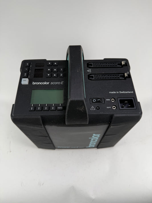 Broncolor Scoro 1600 E WiFi RFS 2nd Lightning Generator power pack