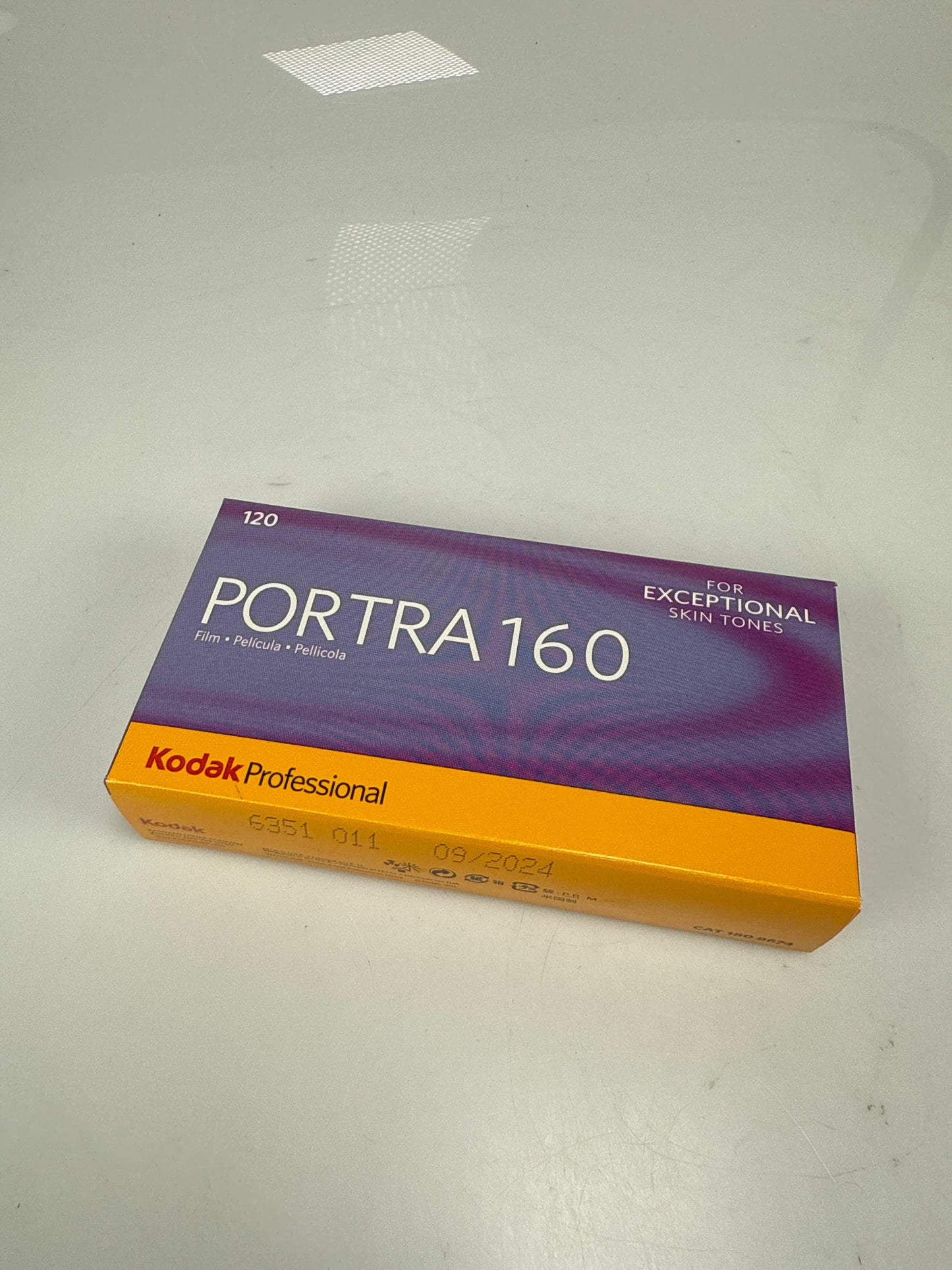 Kodak Pro Portra 160 Color Negative 120 Film - 5 Rolls - Expired 09/24