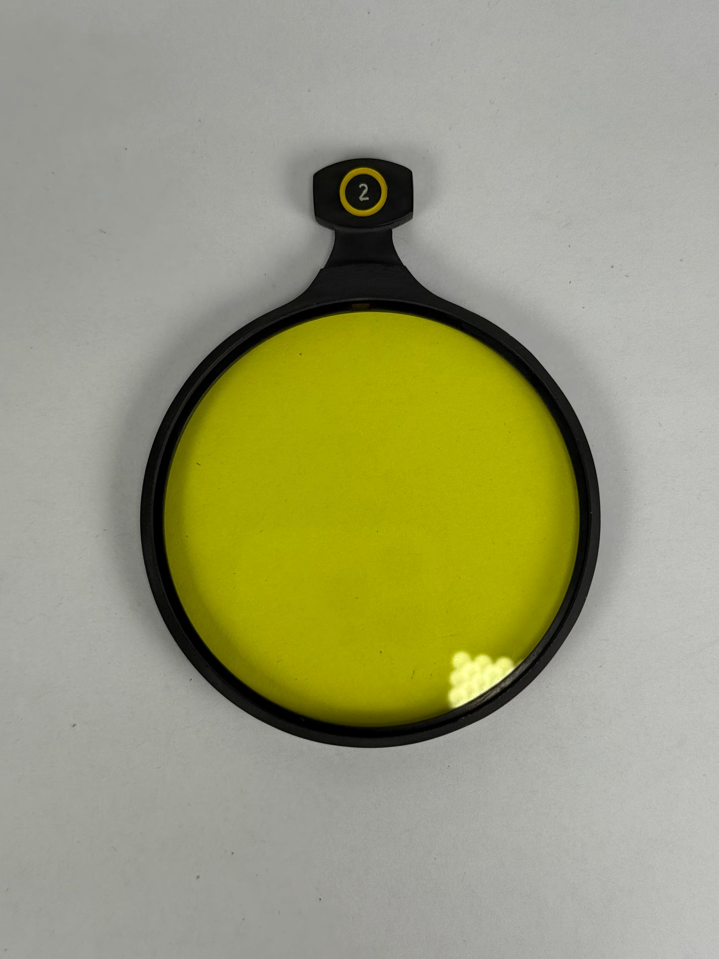 Linhof 70mm Drop in filter for universal shade Yellow 2 Y2
