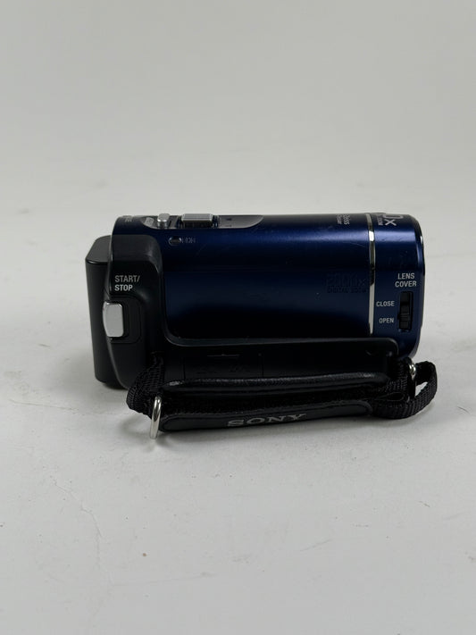 Sony DCR-SX41 Flash Camcorder Blue 60x Optical Zoom