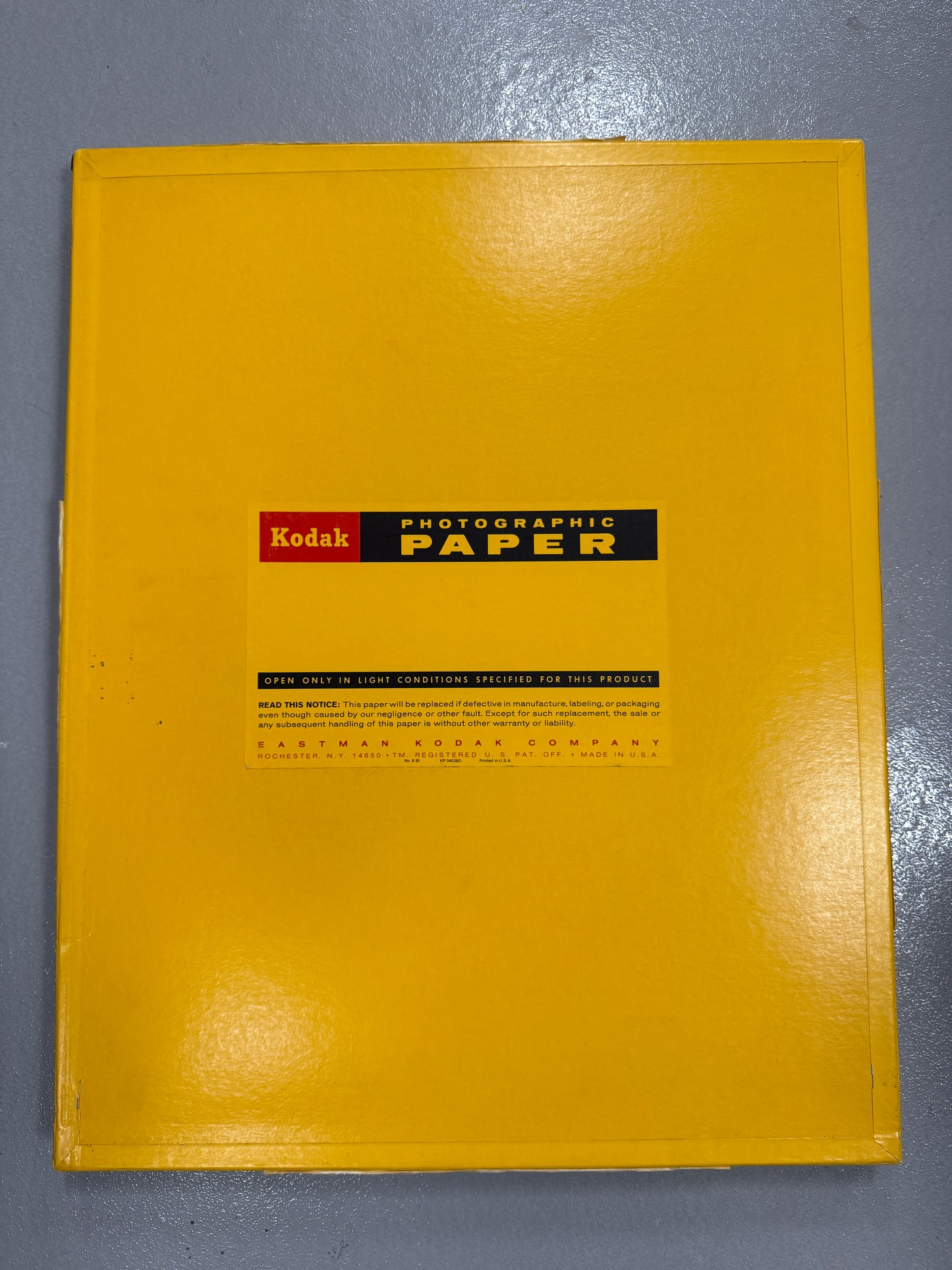 Kodak Medalist J2 Paper - 16x20, 50 sheets, SEALED double weight