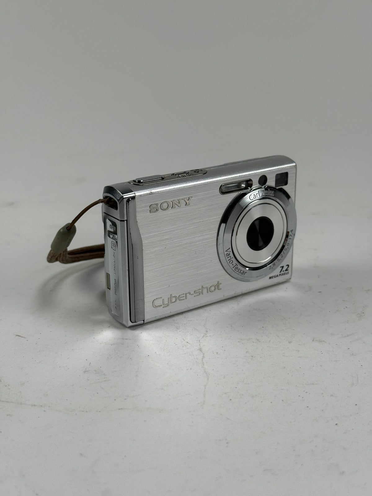 Sony Cyber-shot DSC-W80 Silver 7.2 MP 3x Optical Zoom Compact Digital Camera