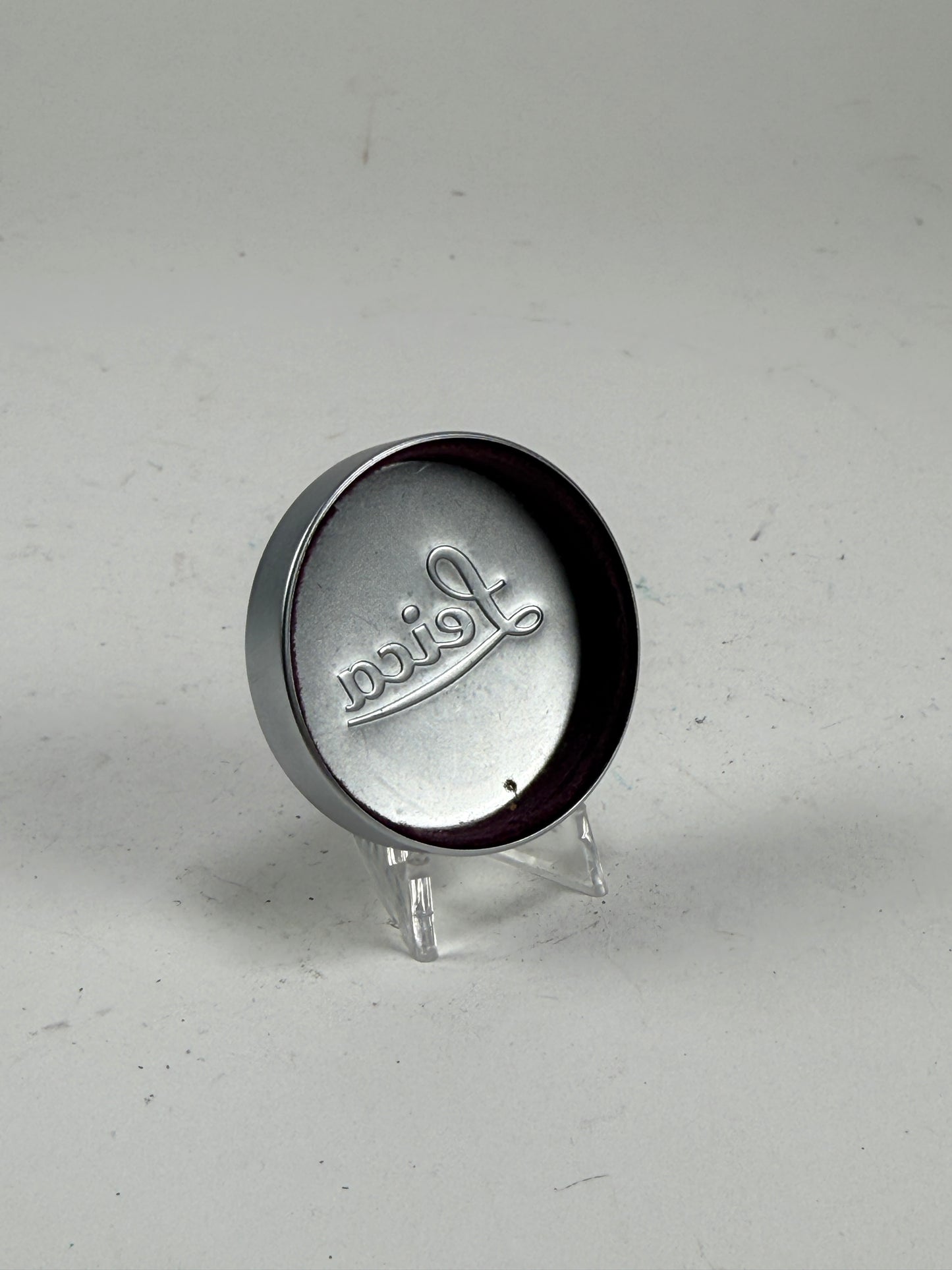 Leica 39mm A42 42mm Front Lens Cap Silver Chrome Metal