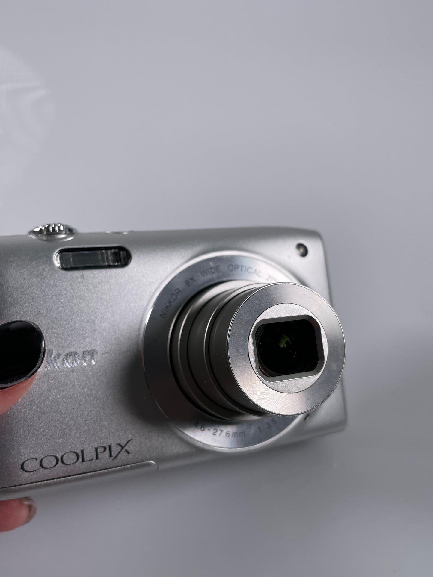 Nikon COOLPIX S3300 Silver 16.0MP Digital Camera