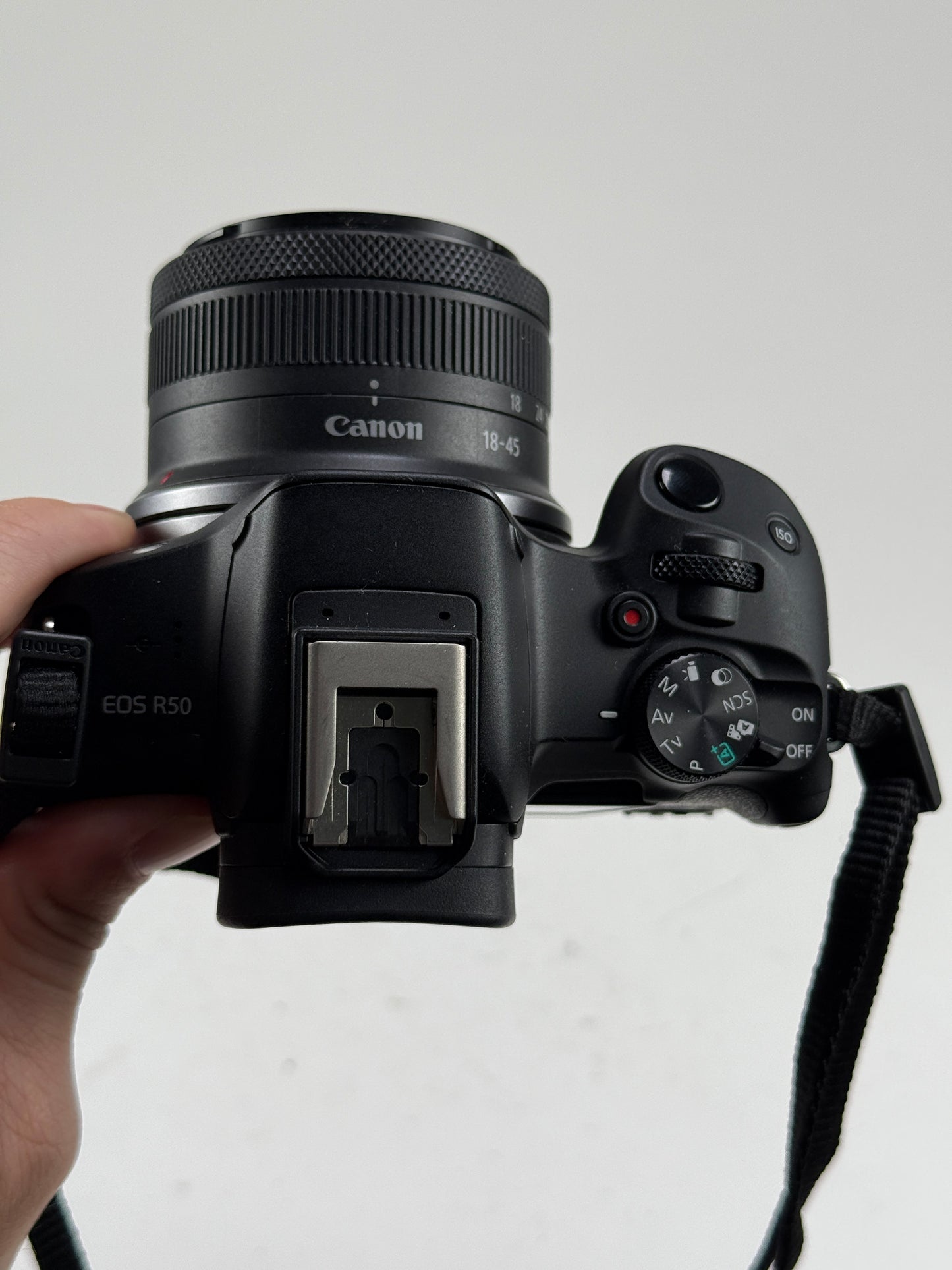 Canon R50 Black + RF-S 18-45mm + Lens Kit