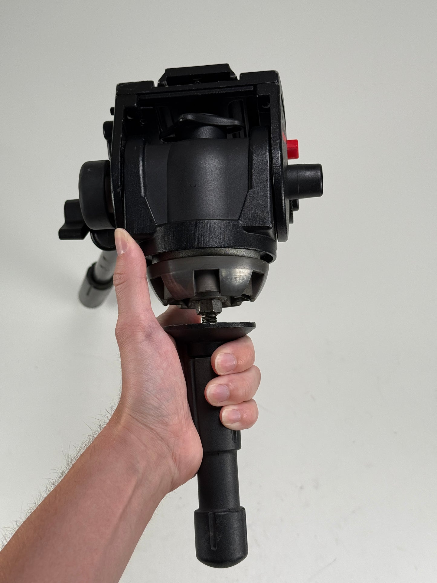Bogen Manfrotto 3433 / 501 Head Fluid Head w/ Handle, QR Plate