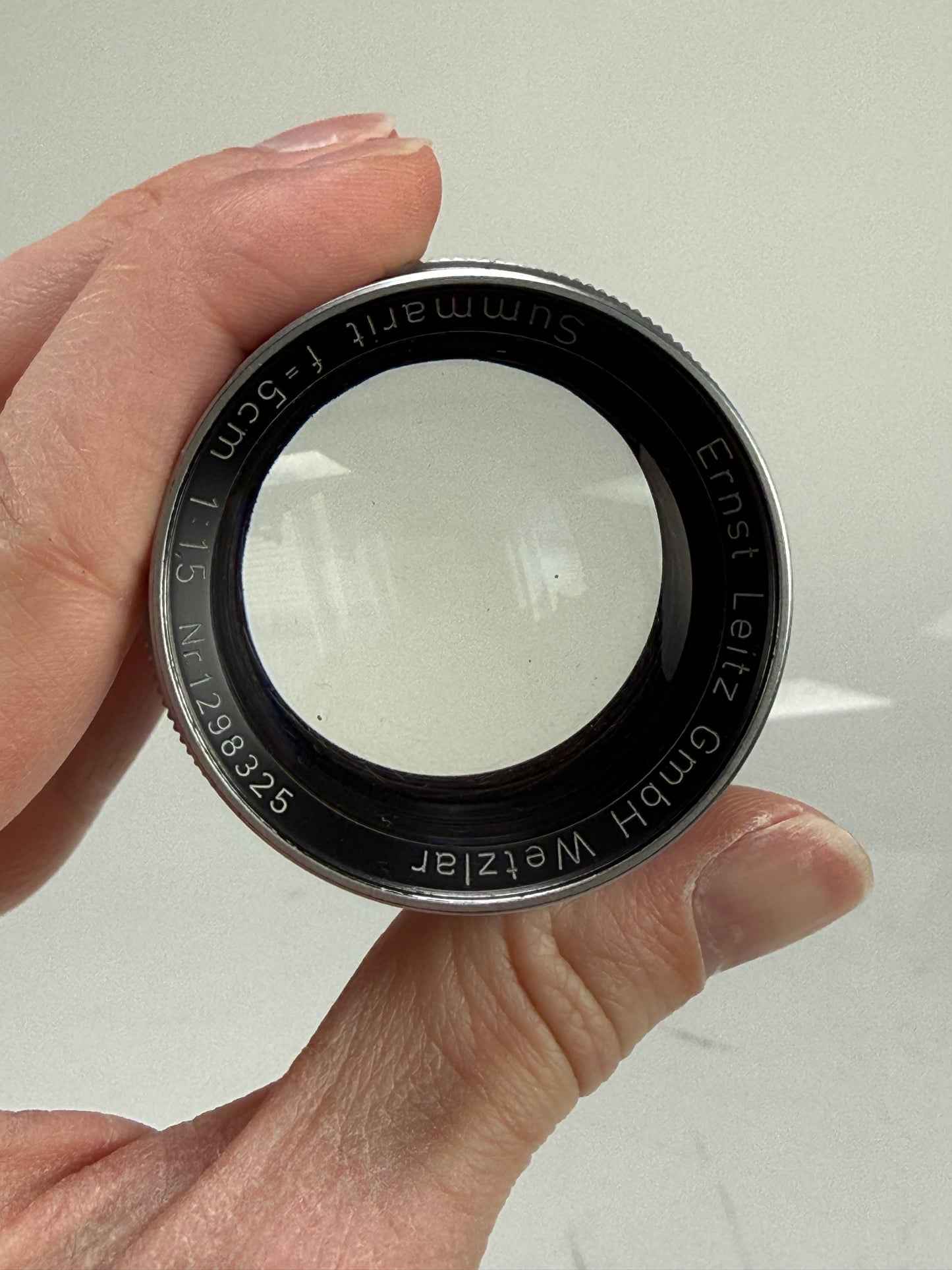 LEICA LEITZ 50MM 5CM SUMMARIT F1.5 LTM Screwmount LENS