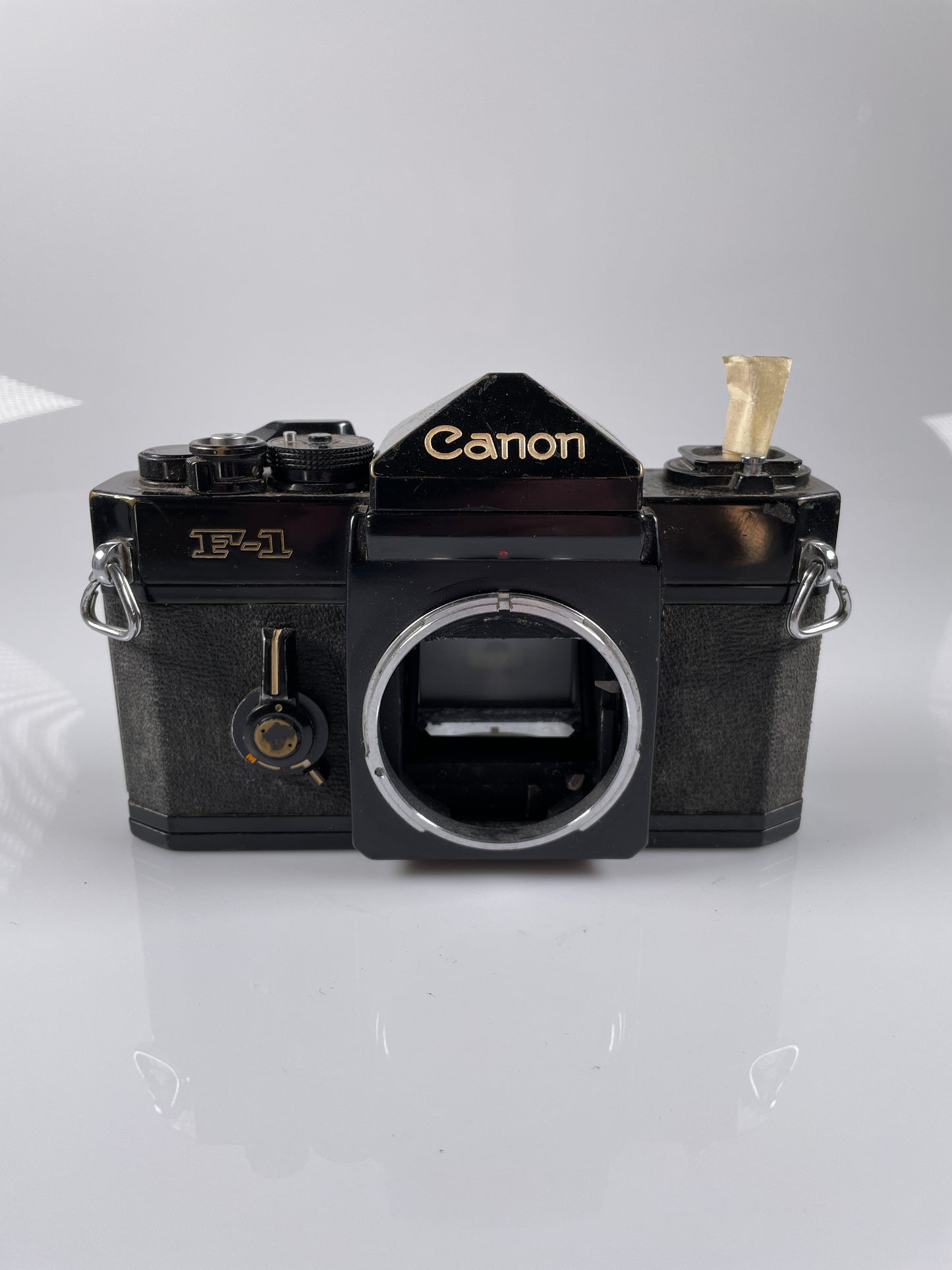 Canon F-1 Black 35mm SLR Film Camera Body