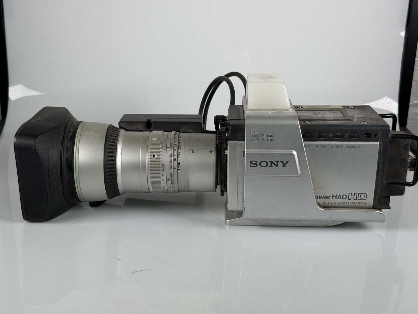 Sony HFU-X310 Optical Fiber Interface Unit with HDC-X310 canon KH19 lens
