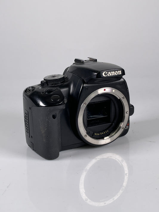 Canon EOS Rebel XTi 10.1MP Digital SLR Camera Body Black