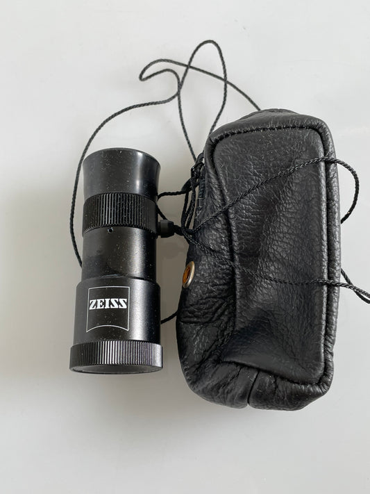 Carl Ziess 3x12 B Monocular with Leather Case