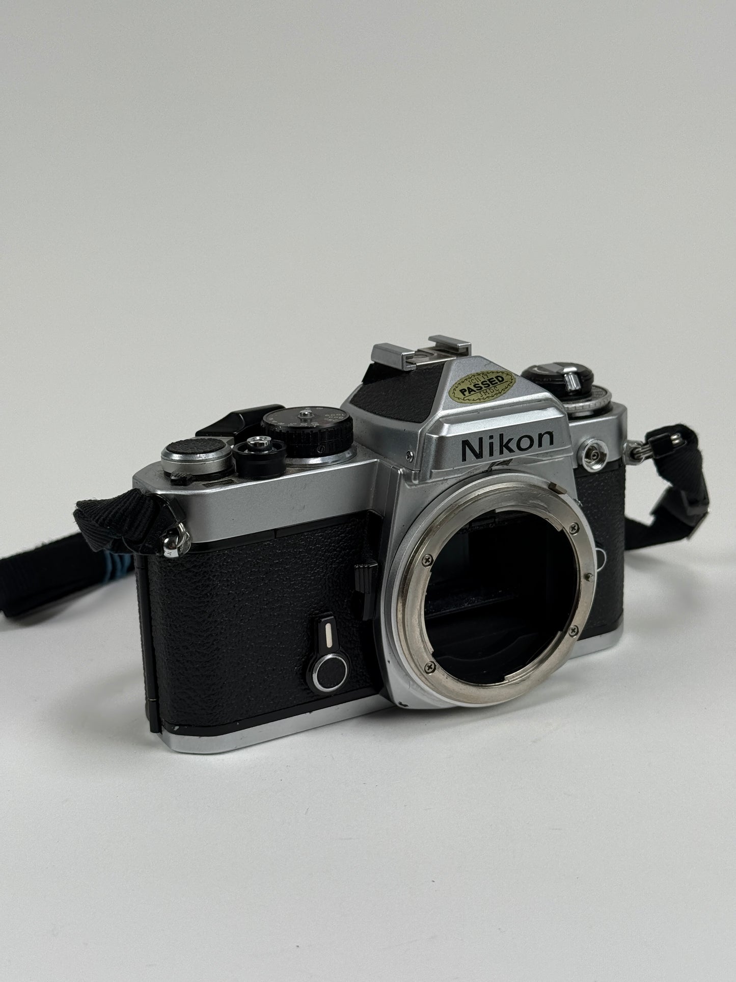 Nikon FE Chrome 35mm SLR Film Camera Body