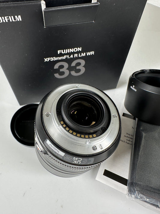 FUJIFILM Fuji Fujinon XF 33mm F1.4 R LM WR