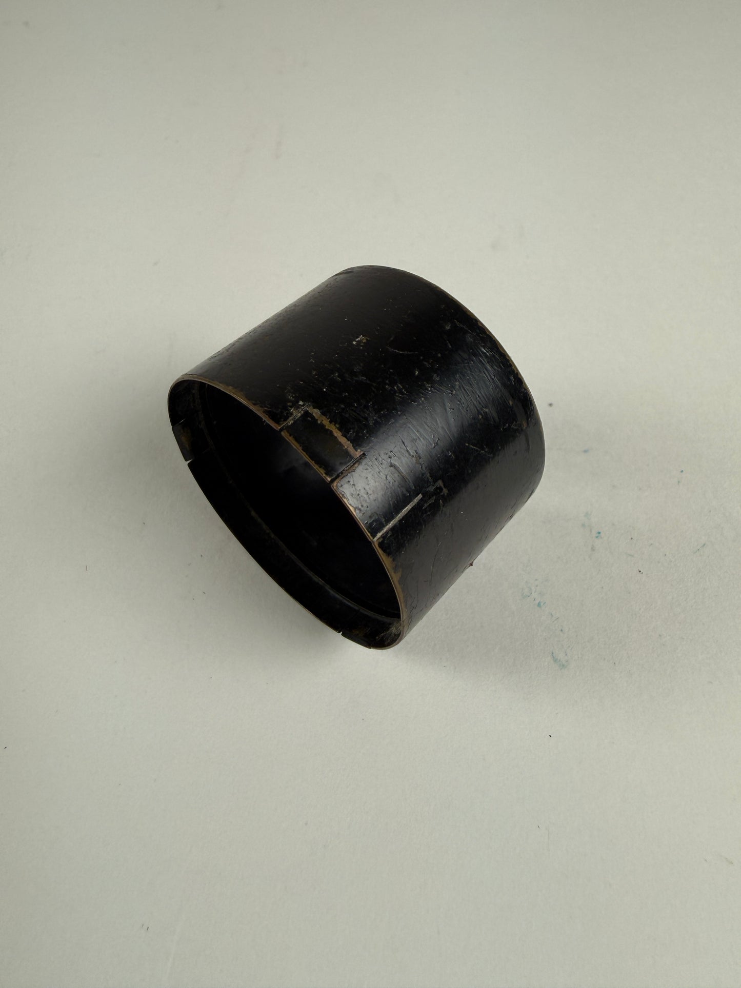 Leica 1st Leitz Lens Hood FISON Black Paint Brass Anastigmat Elmax Camera