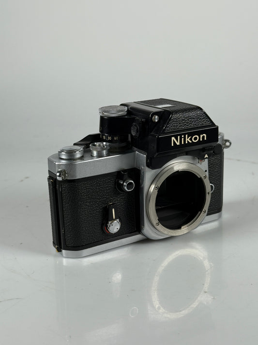 Nikon F2A Photomic SLR Film Camera Body Chrome