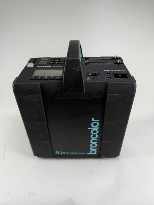 Broncolor Scoro 1600 E WiFi RFS 2nd Lightning Generator power pack