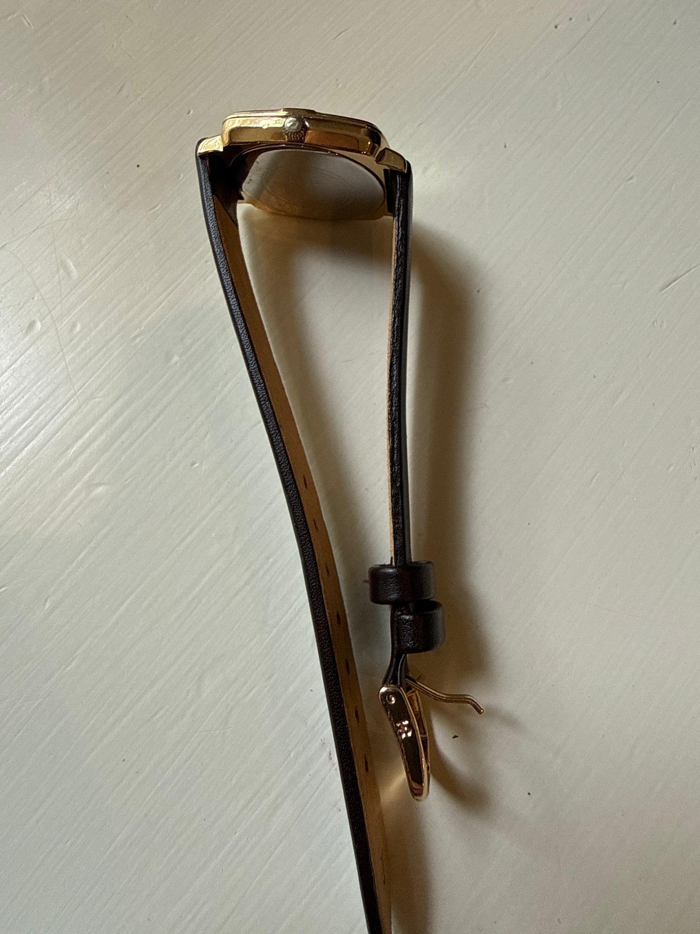 RADO Watch 113.5147.2 Date Quartz Women's Gold Brown Case 29mm x 34mm