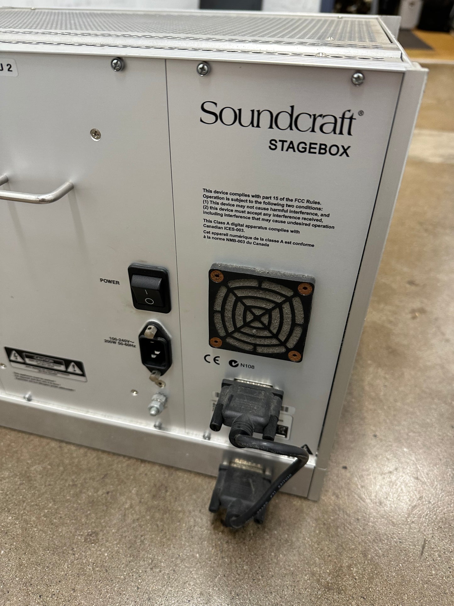 Soundcraft VI6 stagebox mixer 64x32