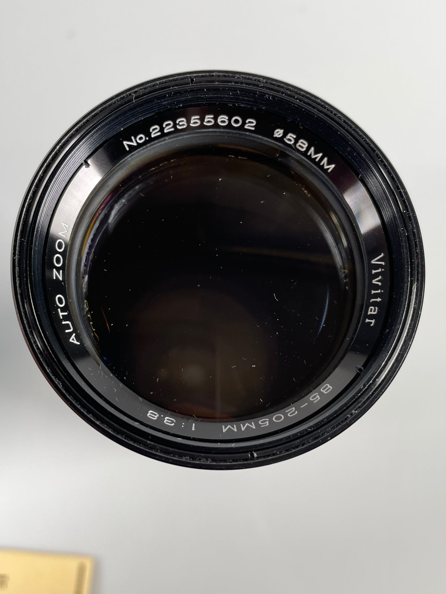 Vivitar 85-205mm f3.8 Tele-Zoom Lens for Nikon Mount