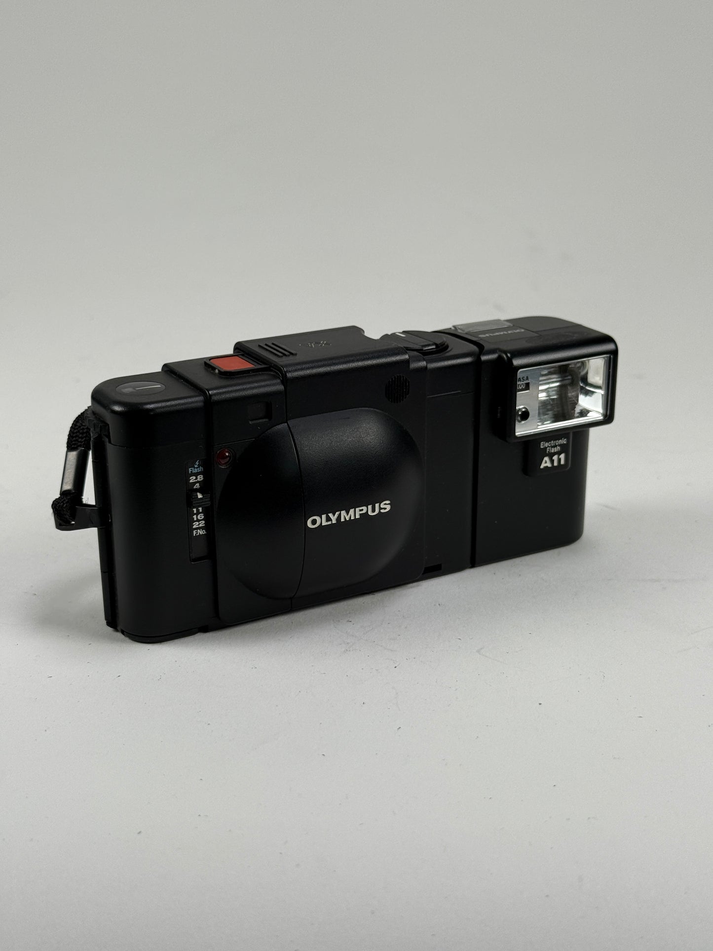Olympus XA 35mm Rangefinder Camera + A11 Flash